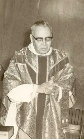 Foto des mexikanischen Jesuiten Pater Sáenz y Arriaga; er schrieb über den Pontifex der Gnosis und Esoterik