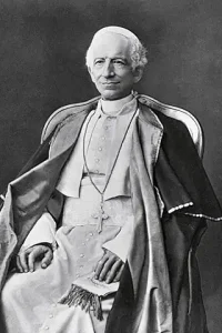 Leo XIII über die Sekte der Freimaurer: Porträt des Papstes