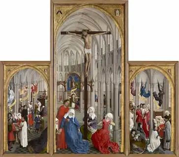 Die Sakramente sind Mittel des Heils: Altar der sieben Sakramente von Rogier van der Weyden, um 1448