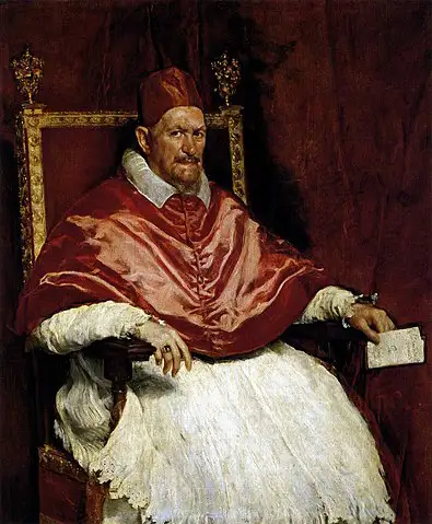 Päpstliches Urteil gegen den Jansenismus: Porträt von Papst Innozenz X.