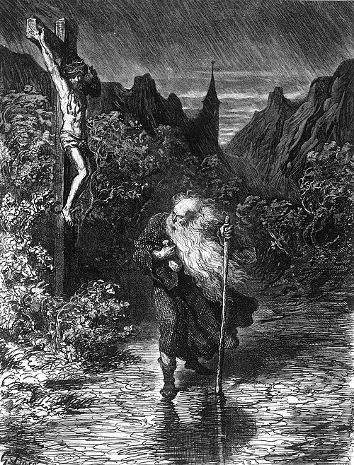 Der Kampf gegen den wahren Messias: der wandernde Jude von Dore